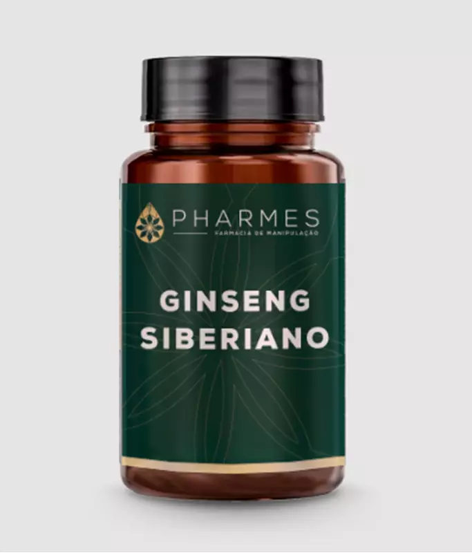 Ginseng Siberiano 300mg - 30 Cápsulas