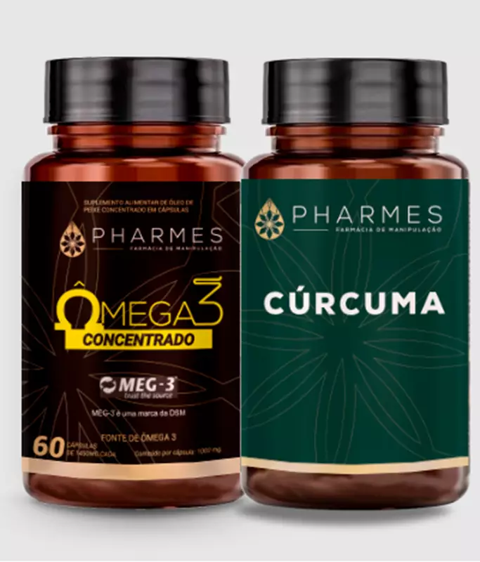 COMBO Super Ômega + Cúrcuma 450mg