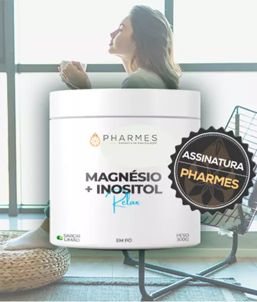 Assinatura Magnésio + Inositol Relax - 300g