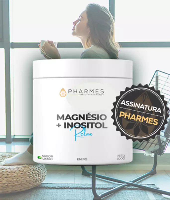 Assinatura Magnésio + Inositol Relax - 300g