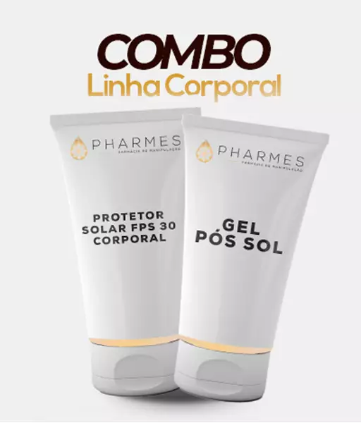 Combo Linha Corporal - Protetor Solar FPS 30 + Gel Pós Sol