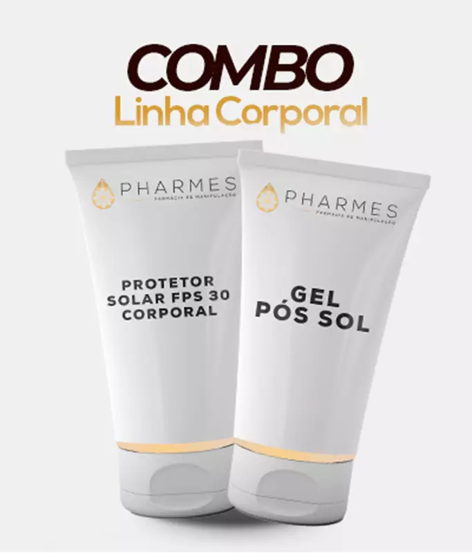 Combo Linha Corporal - Protetor Solar FPS 30 + Gel Pós Sol