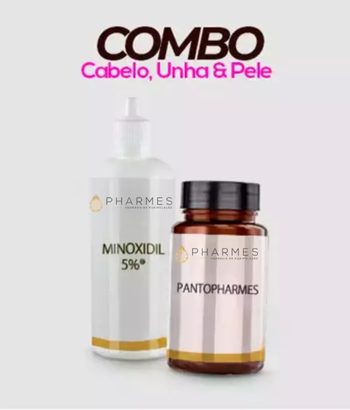 Combo Cabelo, Unha e Pele