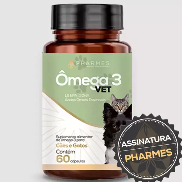 Assinatura Ômega Vet Pharmes - 60 Cápsulas