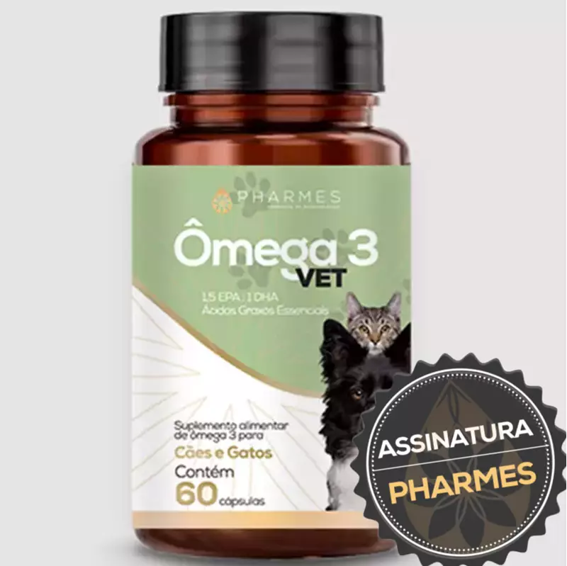 Assinatura Ômega Vet Pharmes - 60 Cápsulas