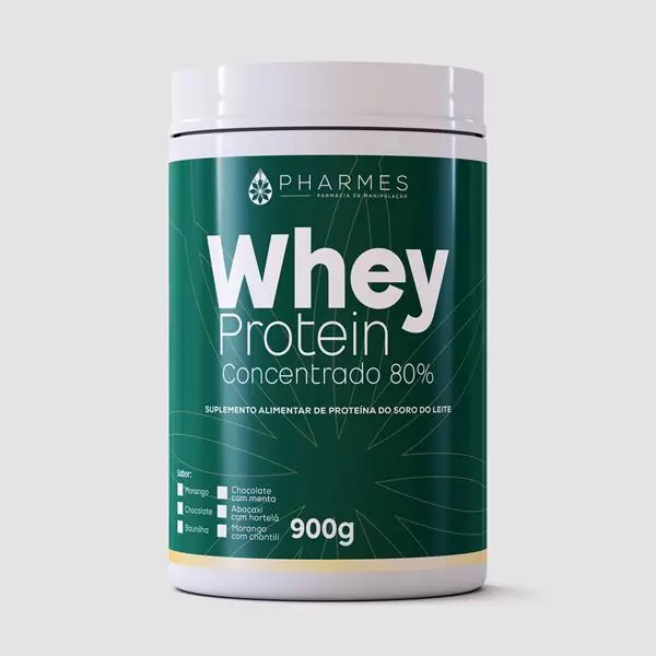 Whey Protein Concentrado 80% - 900 g