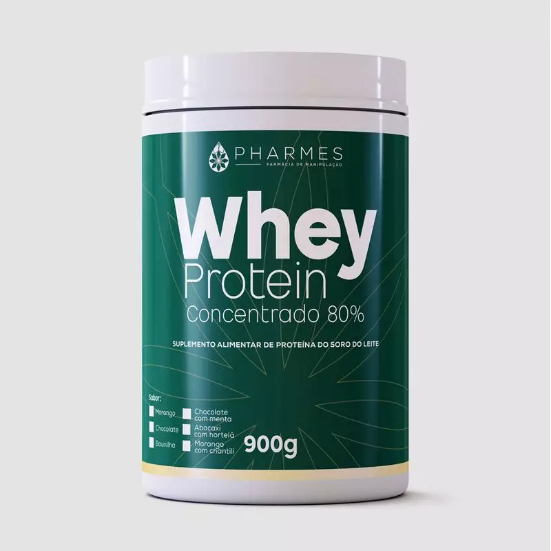 Whey Protein Concentrado 80% - 900 g