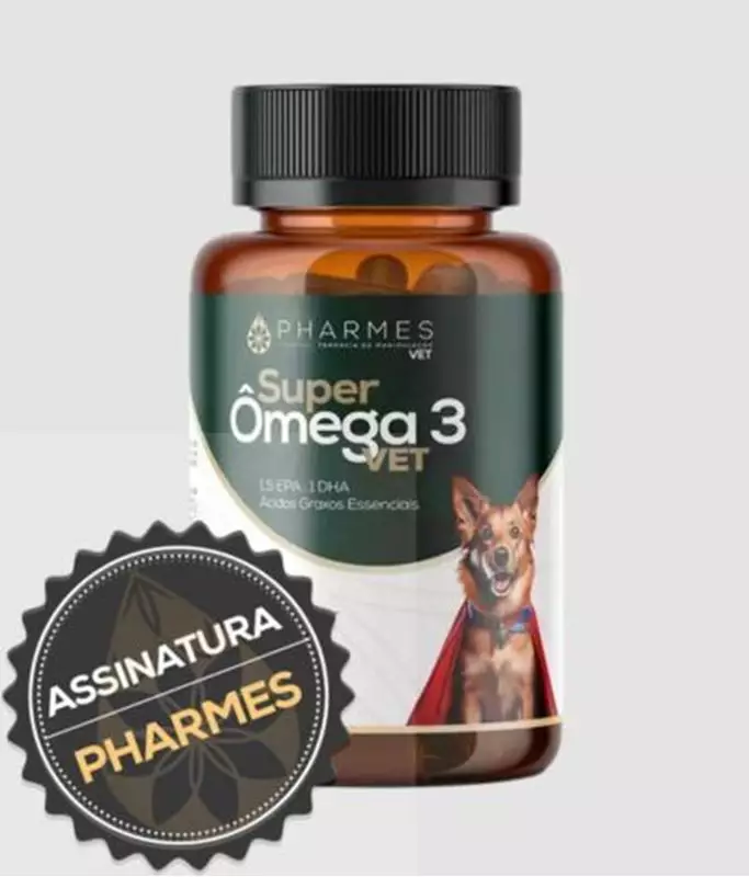 Assinatura Super Ômega Vet Pharmes - 60 Cápsulas