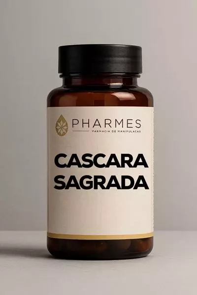 Cascara Sagrada 100mg - 30 Cápsulas
