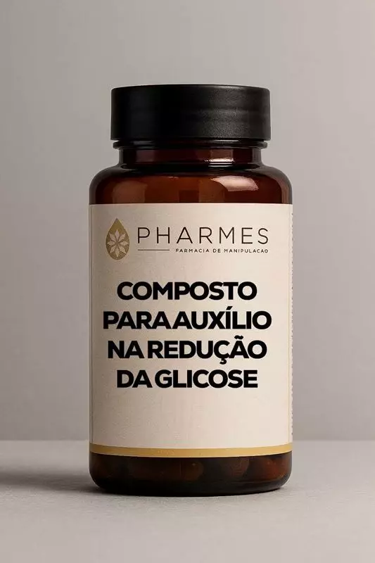 Composto para Auxílio da Redução de Glicose  (Ortoséries) - 60 Cápsulas