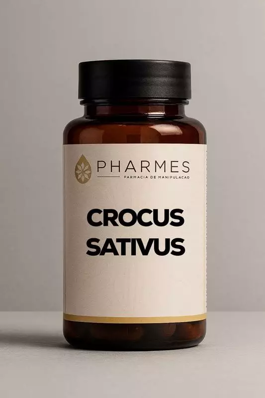 Crocus sativus 20mg - 60 Cápsulas
