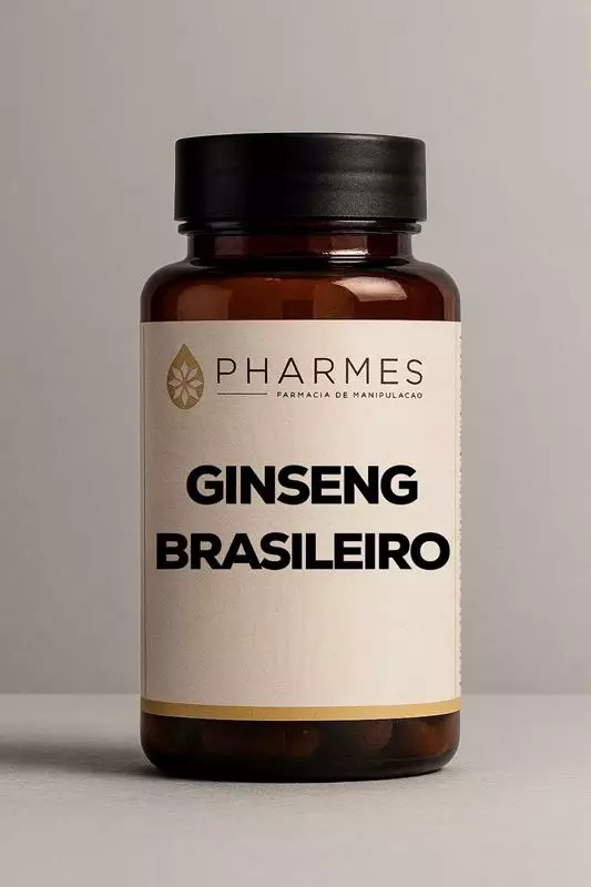 Ginseng Brasileiro 500mg - 30 Cápsulas