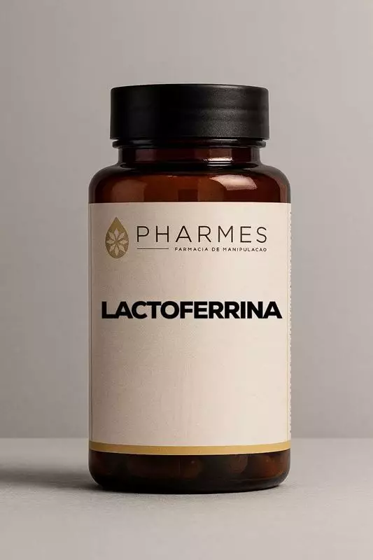 Lactoferrina 50mg - 30 Cápsulas