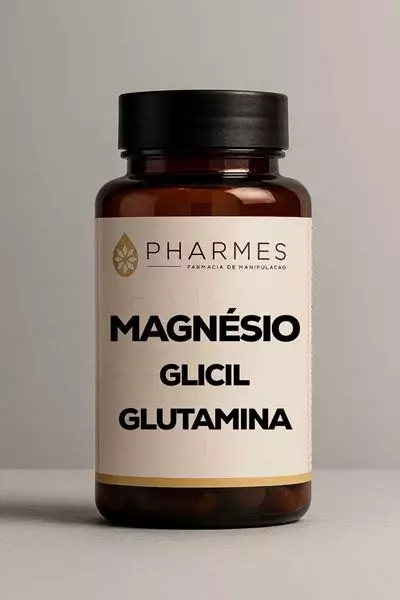 Magnésio Glicil Glutamina 300mg - 60 Cápsulas