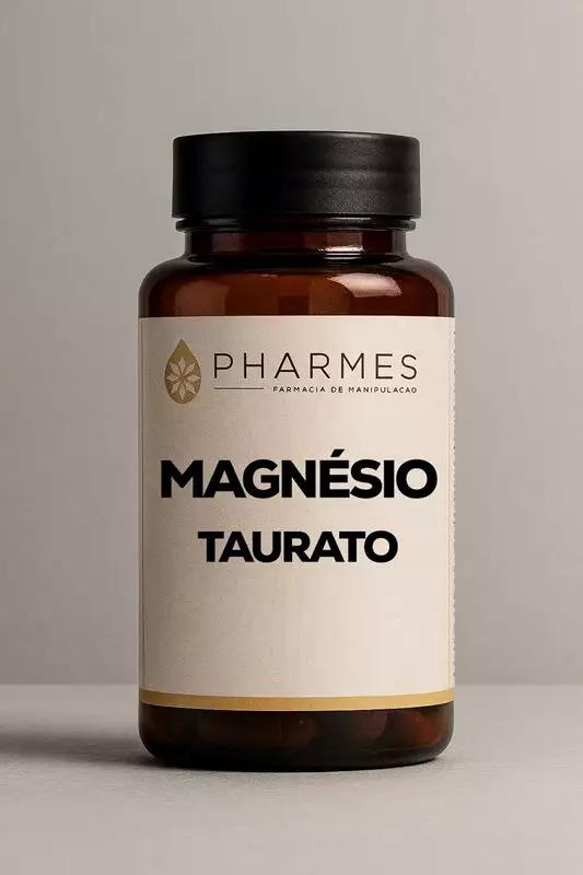 Magnésio Taurato 250mg - 60 Cápsulas