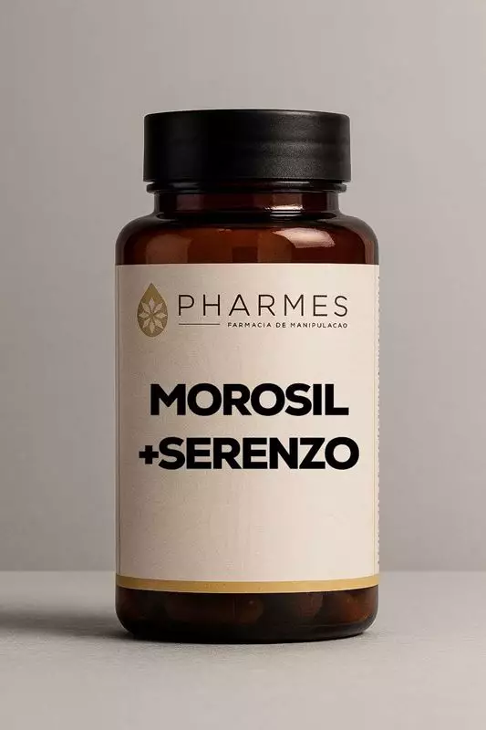 Morosil 250mg + Serenzo 80mg - 30 Cápsulas