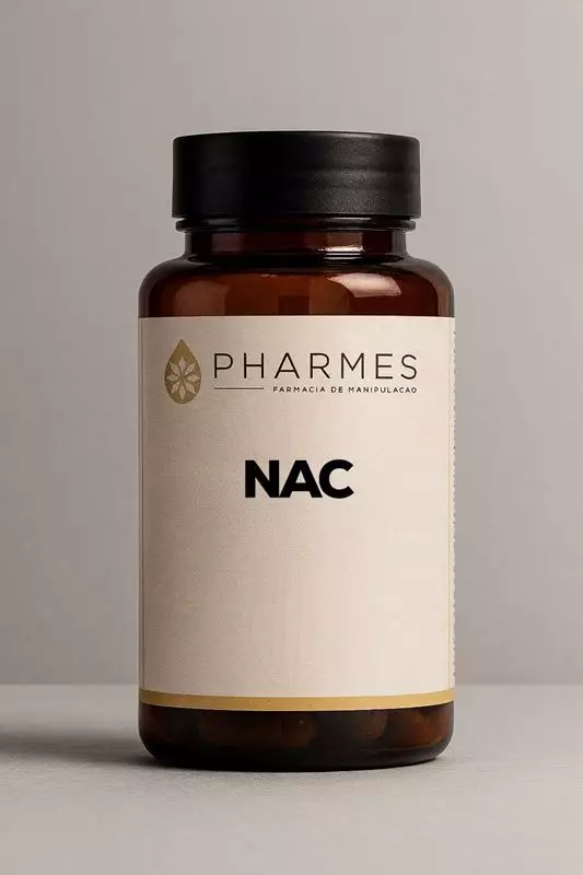 NAC 600mg - 30 doses (Linha Brain Health)