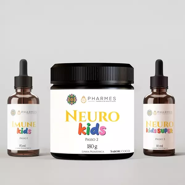 Linha Kids - Kit Imunidade e Cognição